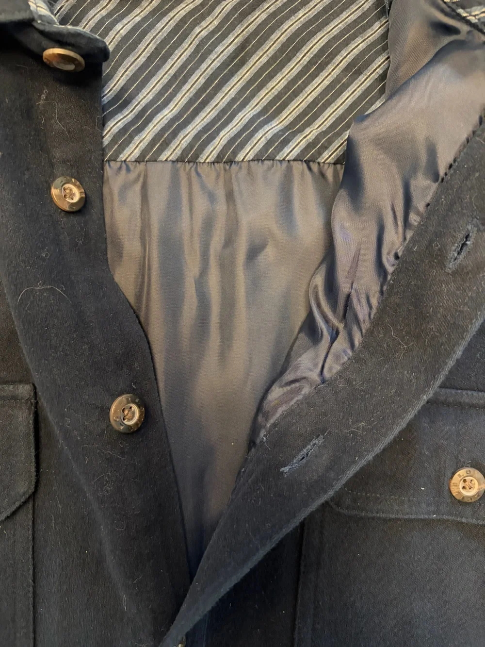 Levi's Navy Moleskin Utility Jacket